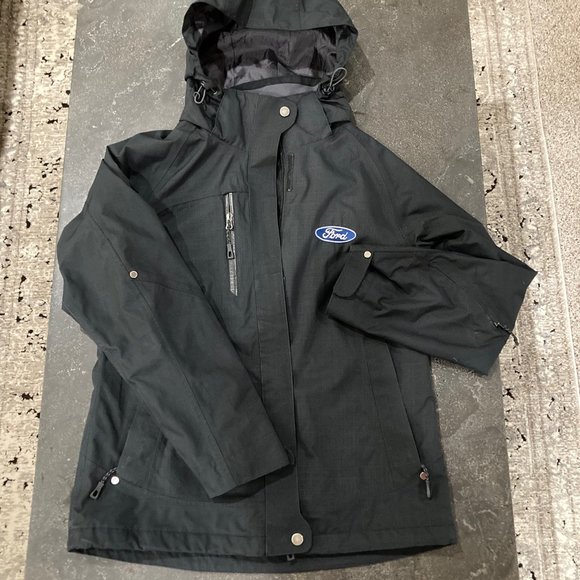 North End FORD 2 Black Coats Warm Logik System Sz Small - Picture 3 of 10